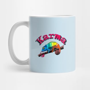 Karma lizard Mug